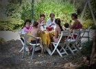 Petit-déjeuner en famille